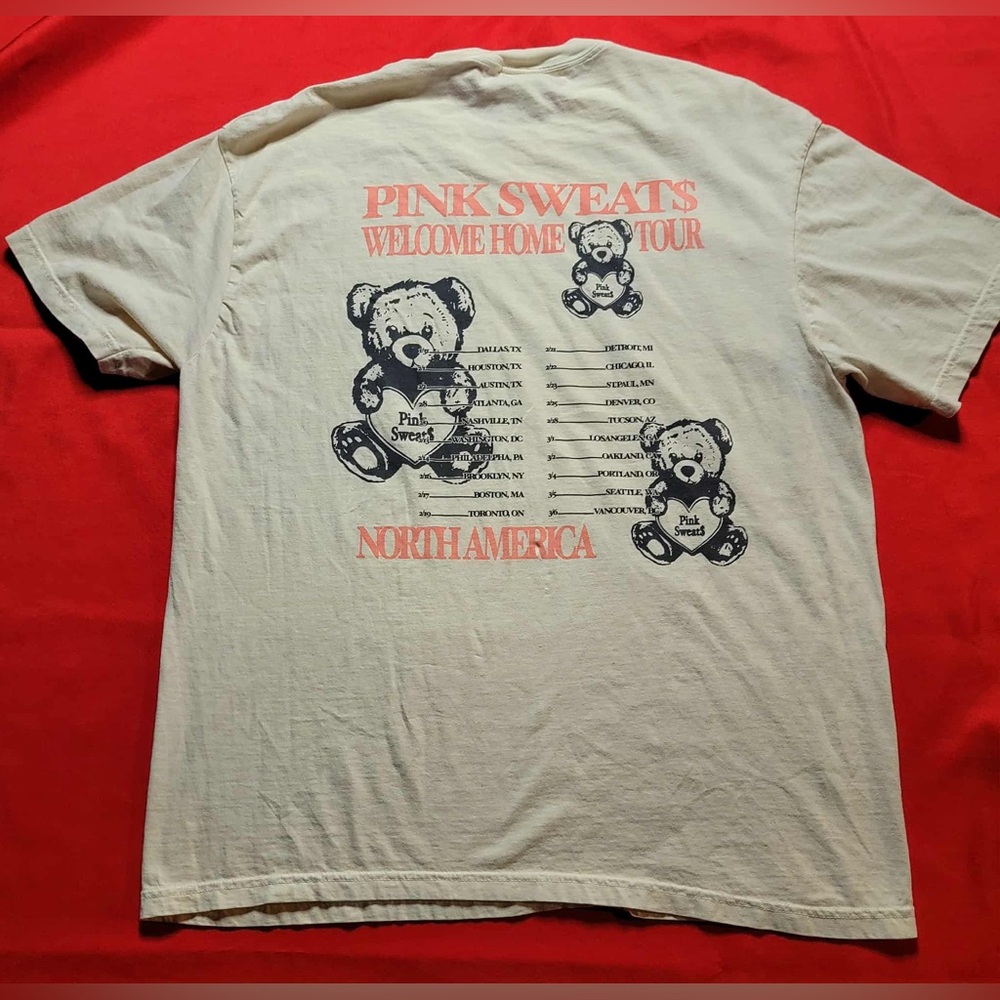 Pink Sweat$ "Welcome Home" North America Tour Tee